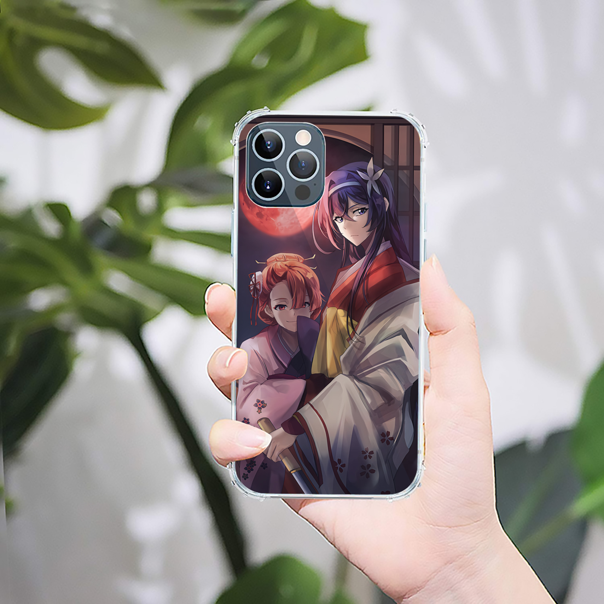 （画像用） 文豪ストレイドッグス Bungo Stray Dogs 【iPhone 12シリーズ対応】透明スマホケース（クリアソフトケース）